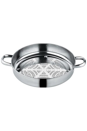 MNZ-Pasta Strainer مع مسدس لا يحول للصدأ رقم:1 25 سم - Emrullah