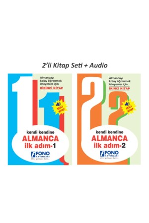 MNZ-Phono الذاتية الألمانية الخطوة الأولى 1 - 2 (مع صوت) 10051 - Fono Yayınları