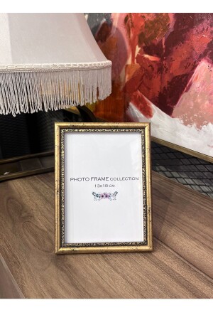 MNZ-Photo Frame Glass Desktop Stand Wall معلق 13x18 سم - Pinale Art