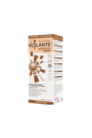 MNZ-Pigmenta مخبأ الرعاية الشمسية Spf 50+ 150 ملي لترات TYC00435221949 - Solante