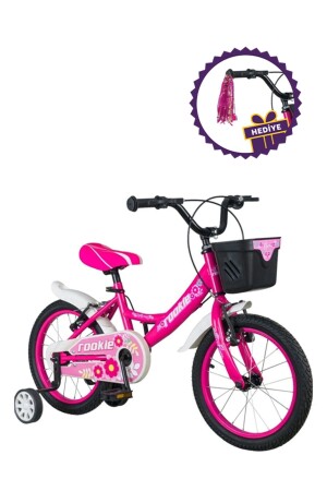 MNZ-Pink 16 Wheel دراجة الأطفال 79 - Rookie