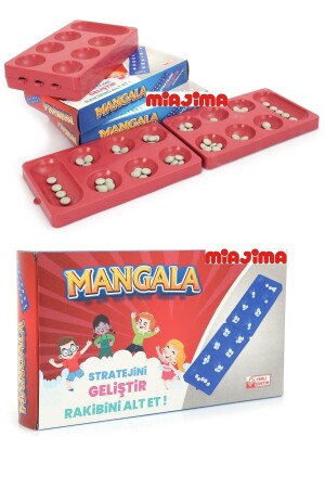(MNZ-Plastic Mangala Game) (مانكالا) (لعبة العقل والاستراتيجية والذكاء) - Miajima