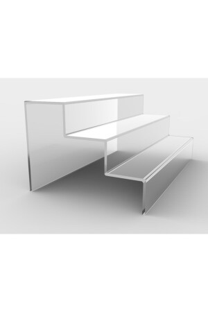 MNZ-Plexi شفاف سلم عرض موقف 3 طوابق 35 سم CNNSMRDVN335 - CANNAS