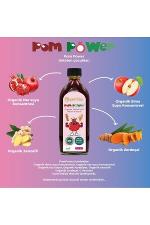 MNZ-Pompower منتجات حمية عضوية لطفل مزيج عضوي لحديقة الغذاء والمواد العضوية - Organik Bahçe