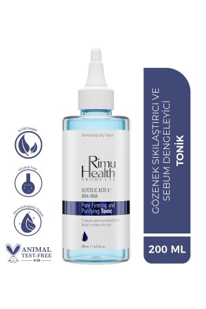 تقوية MNZ-Pore - تنظيف وتحية تنسيق الرعاية الوجهية (حمض الجليكوليك - AHA) - Rimu Health Products