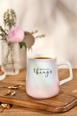 (MNZ-Positive Vibes Mug 370 Ml) الوردي 600. 15. 01. 2626 - Emsan