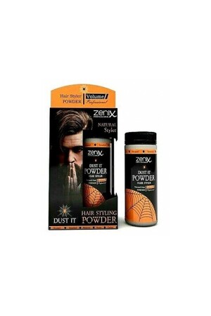 مسحوق MNZ-Powder لتحديد الشعر مسحوق طبيعي - تحديد الشعر للرجال 20 جرام - Zenix