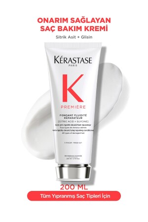 MNZ-Premiere Fondant Fluidite Reparator إصلاح كريم رعاية الشعر 200 مل - Kerastase