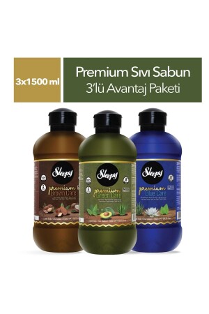 صابون سائل من سلسلة MNZ-Premium 3x1500 Ml U00000000001723 - Sleepy
