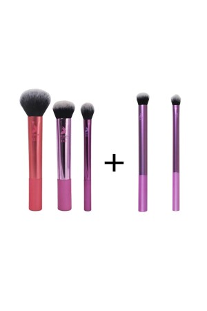 مجموعة من فرشاة تجميل الوجه MNZ-Pro 3-68 + مجموعة من فرشاة العين 2-قطعة -72 - Nascita