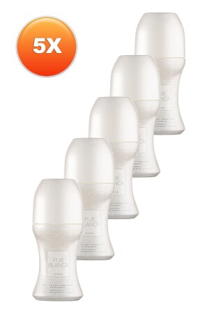MNZ-Pur Blanca Women's Rollon 50 ملي مليتر مجموعة من خمسة - Avon