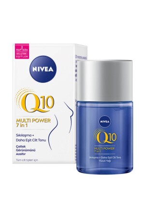 MNZ-Q10 Multi Power 7 في 1 تقوية، أكثر حلاوة جلدية جميع أنواع الجلد 100ml - Nivea