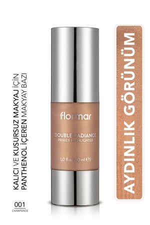 قاعدة مكياج MNZ-Radiant (شمبانيا) - مضاعفة الإشعاع الاولى - 001 الشمبانيا - 8690604233564 - Flormar