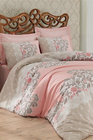 MNZ-Ranforce غطاء ملابس مزدوجة مجموعة ميغان بيج c0170 - Cotton Box