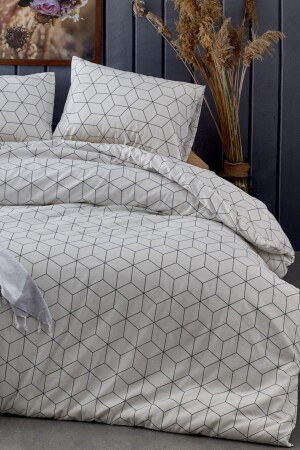 MNZ-Ranforce Prism Double Duvet Cover Set AWCT-054 - Always