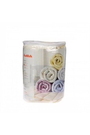 مادة MNZ-Ranforce Quilt مزدوجة 195x215 سم من القماش اللون الأزرق - Özdilek