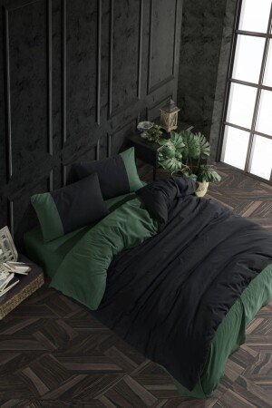MNZ-Ranforce Sheet Elastic Double Duvet Cover Set AWCT-071 - Always