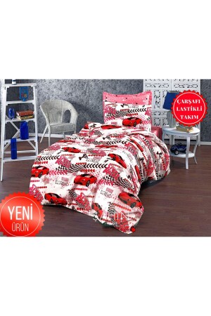 مجموعة غطاء سيارة واحدة من غطاء سيارة MNZ-Red مع ورق مرنة (100x200؟ TYC00753288343 - Şahinhome