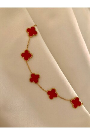 مقعد فان كليف من الفولاذ MNZ-Red - Opia Jewelry