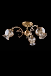 MNZ-Renato 3 Arm Chandelier Antique BS. 3113-52-43 ب - Avize çarşısı