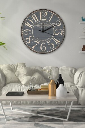 ساعة الجدار من التصميم من MNZ-Retro 45x45cm MBOLDDSX45-0027 - modabilge