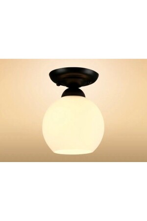 MNZ-RİOLIGHT RUSTIC1,VINTAGE BLACK METAL BODY PLOPHONEER CANDELIER مع زجاج أوبال للجول، الغرفة، قط - RİOLİGHT