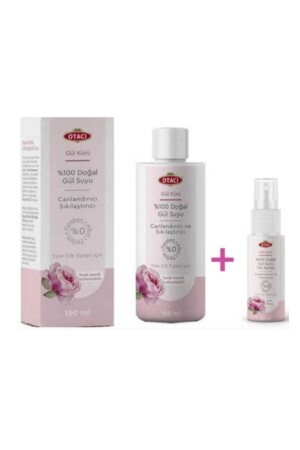 MNZ-Rose Cure ماء الورود 150 مل ماء الورود رش 50 مل Uczguldsf - Otacı