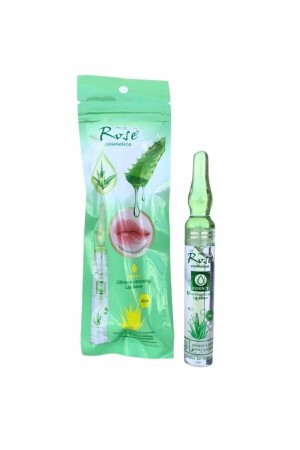 MNZ-Rose الدهونية الفائقة تأثير الشفاه البلورية و السيروم الدهونية الفائقة - Roesıa Rose Cosmetics