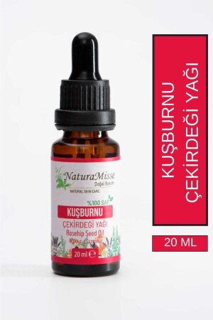 زيت بذور الروزيف MNZ-Rosehip 20 ml مضاد للزيبات ومضاد للشيخوخة زيت بذور الروزيف المضغوط بالبرد زيت طبيع - naturamisse