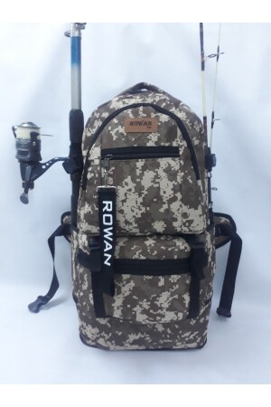 كاميرا من قِبل (MNZ-Rowan) كاميرا من قِبل (Campering and Fishing Backpack) 70*34*27 سم - ROWAN ÇANTA