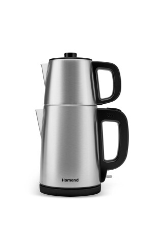 MNZ-Royaltea 1728h كيتل و صانع الشاي Inox - HOMEND