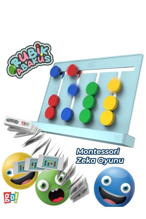 أباكوس مونتيسوري لعبة ذكاء من MNZ-Rubik لعبة تعليمية - Go Toys