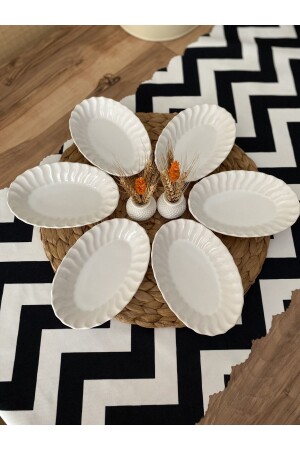 كأس العشاء من طراز MNZ-Ruffle، كأس العرض، كأس الإفطار 6 قطع كأس العشاء من طراز Ruffle - FBE HOME