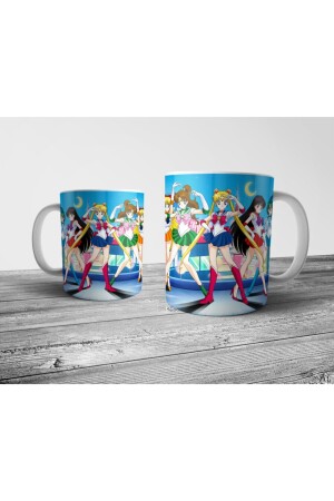 MNZ-Sailor Moon Moon Warrior Mug Cup نموذج 1 PIXKUPSMAS1 - Pixxa