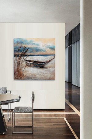 MNZ-Sandal Canvas Painting 90x90 سم SNDL018 - ColorVision