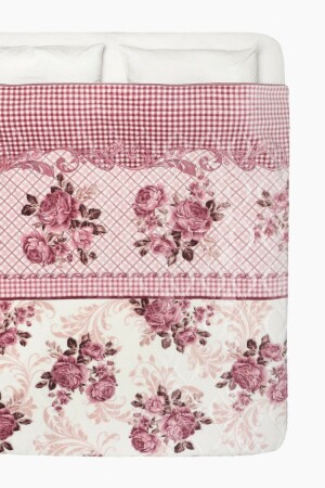 (MNZ-SARAR) غطاء مزدوج (Rosrey Dried Rose) 1255522299666 - SARAR BATTANİYE