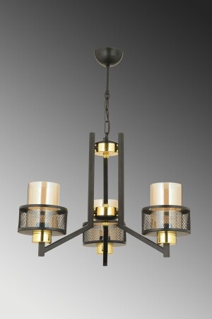 MNZ-Sarp 3-piece تصميم عصري مصباح معلق شاندليير ES-45 - ESSLİGHT