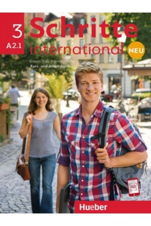 MNZ-Schritte الدولية Neu 3 - A2.1: Kurs- Und Arbeitsbuch Mit Cd Zum - Hueber Yayınları