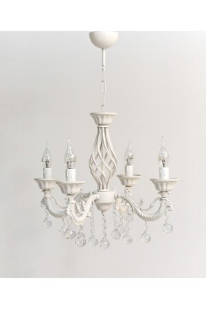 MNZ-Sea 4 Arm Cast Stone Cream قمرة 66333 - Berk Avize