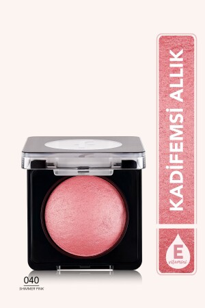 MNZ-Shimmer مخبز اللون الأحمر - مخبز اللون الأحمر - 040 Shimmer Pink - 8682536051415 - Flormar