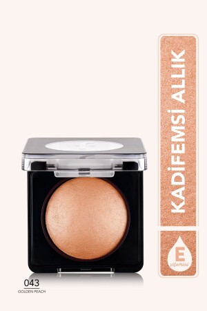 MNZ-Shimmering مخبز اللون الأزرق - مخبز اللون الأزرق - 043 البريش الذهبي - 8682536051439 - Flormar