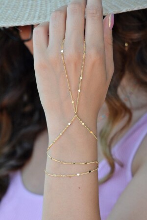 MNZ-Shiny Thin Chain Shahmaran - Sacce Scarves&Accessories
