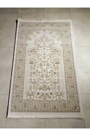 MNZ-Silky فخمة صلاة السجاد الخياطة أكريليك الحرير تبدو 78x125 سم - Empera Halı