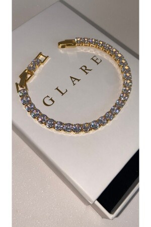 MNZ-Silver Diamond Gold Mounting واردة سلمية 5ملم - Glare Jewelry