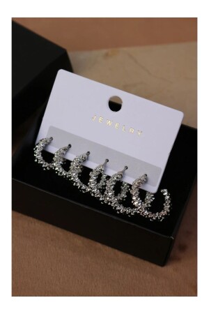 مجموعة من القش من الـ MNZ-Silver Straw Set من 6 - Monalisatoka