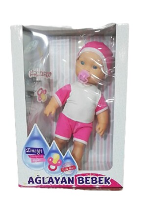 MNZ-Şimşek طفل يبكي مع جهاز تسكن 8544 - Şimşek Oyuncak