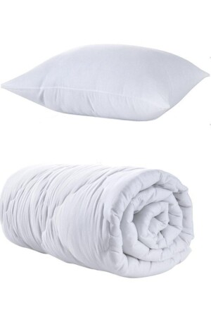 مجموعة من المكعبات (MNZ-Single Duvet Set) (QUILT 1 PILLOW) - Evim