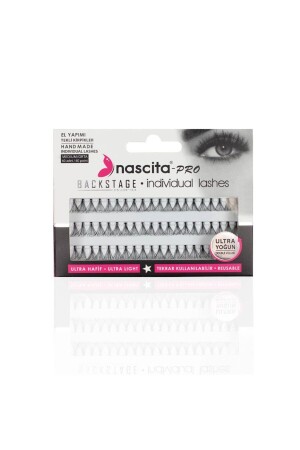 MNZ-Single False Eyelashes Pro Backstage Collection الفردية الوسيط - Nascita