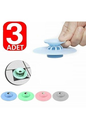 MNZ-Sink حوض الاستحمام 3 قطع المطبخ حمام التصرف Stopper غطاء Stopper Strainer - İndirim Pro