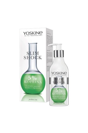 MNZ-Slim خفية جداً صدمة مخفية تركيز 5% الكافيين مكافحة الخلايا لوشن الجسم 200 مل - مخفية - Yoskine